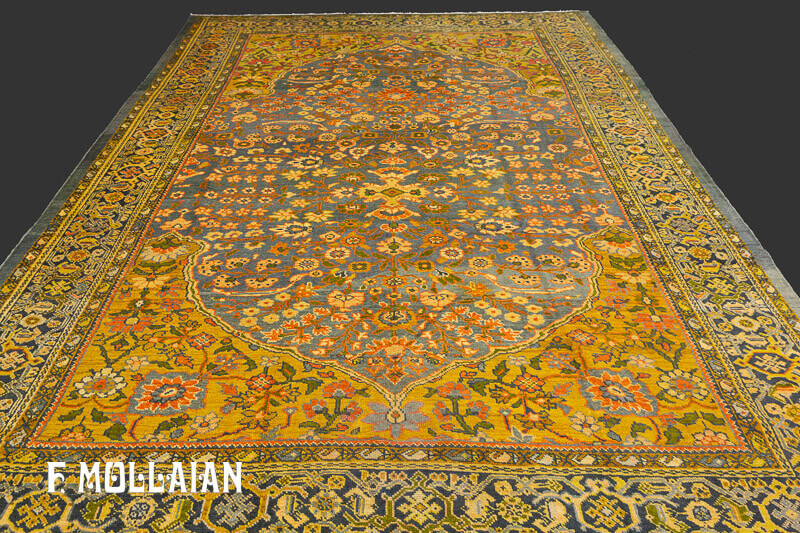 Antique Persian Mahal Ziegler Carpet n°:58928728